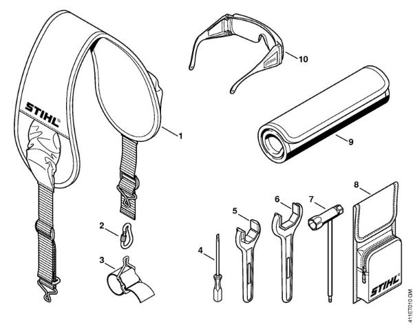 Posebne naprave (PC, SP, MC) SP 200 Orodja, posebni pribor della Marca Stihl