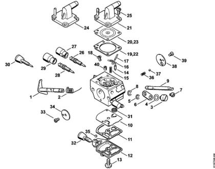 Posebne naprave (PC, SP, MC) SP 200 Uplinjac C1Q-S162, C1Q-S83 della Marca Stihl