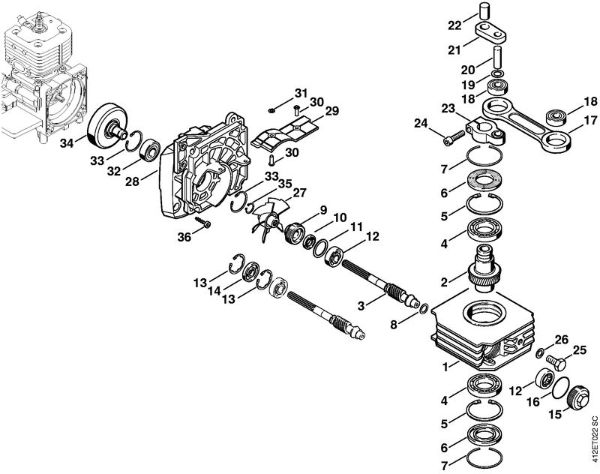 Posebne naprave (PC, SP, MC) SP 450 Gonilo della Marca Stihl