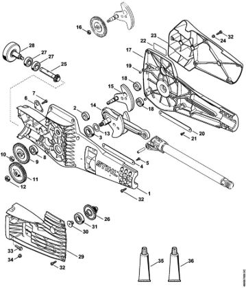 Posebne naprave (PC, SP, MC) SP 451 Gonilo della Marca Stihl