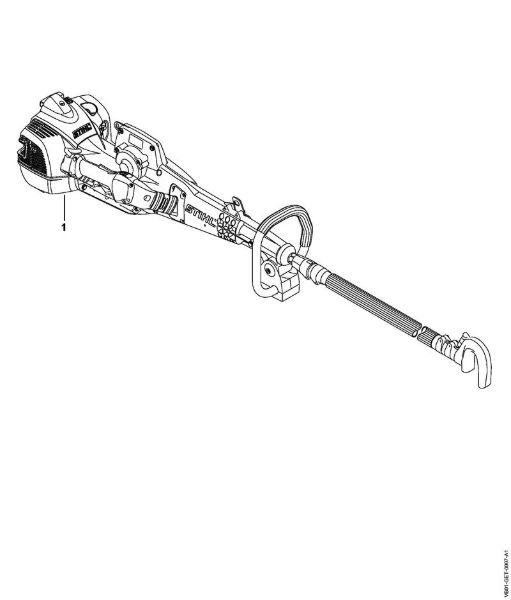 Posebne naprave (PC, SP, MC) SP 482 Serijska številka della Marca Stihl