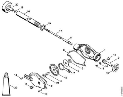 Posebne naprave (PC, SP, MC) SP 85 Gonilo della Marca Stihl