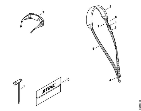 Posebne naprave (PC, SP, MC) SP 92 TC-E Orodja, posebni pribor della Marca Stihl