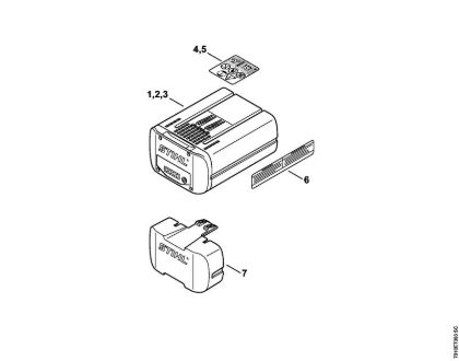 Akumulatorji (AK, AP, AR, AS, PS) AP 160 Akumulator della Marca Stihl