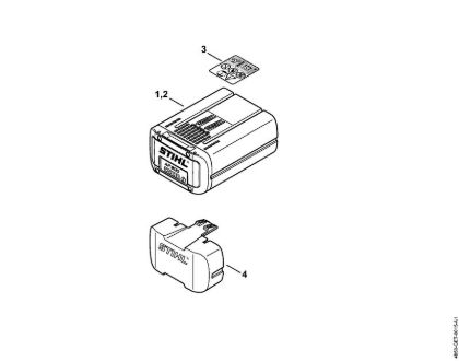 Akumulatorji (AK, AP, AR, AS, PS) AP 200 Akumulator della Marca Stihl