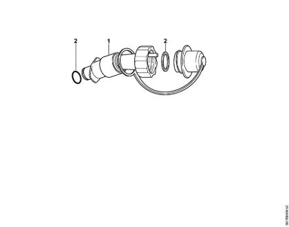 Filler nozzle for chain oil - Sistem za polnjenje olja za mazanje verige della Marca Stihl