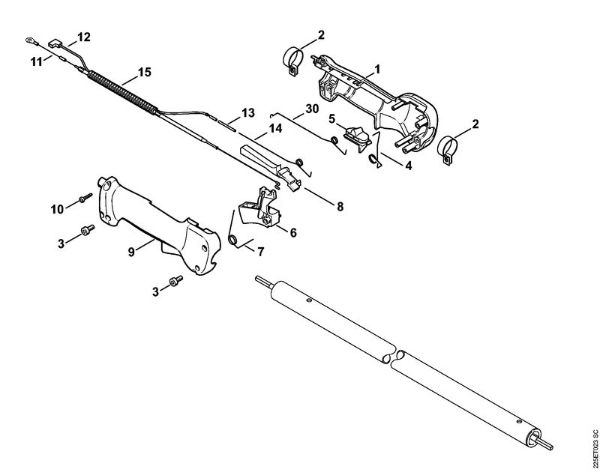 FH 75 FH 75 Rocaj (24.2002) della Marca Stihl