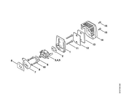 Motorne kose (FS) FS 106 Zracni filter della Marca Stihl