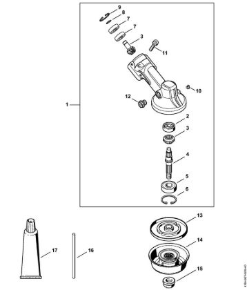 Motorne kose (FS) FS 111 Gonilo della Marca Stihl