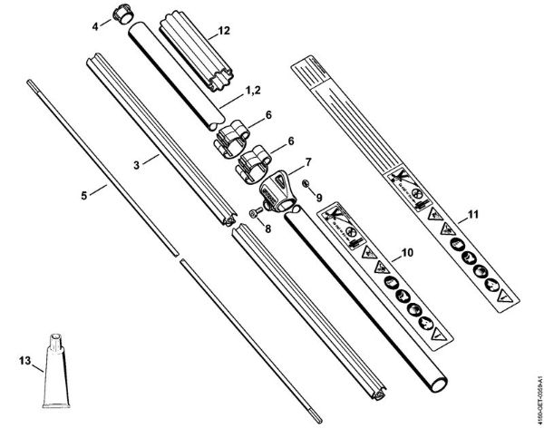 Motorne kose (FS) FS 130 R Rocaj della Marca Stihl