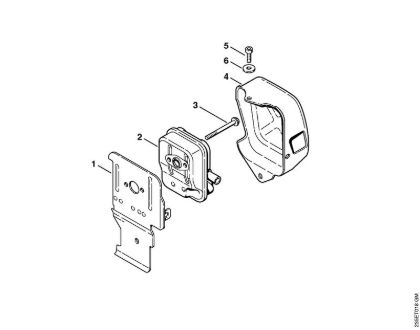 Motorne kose (FS) FS 25-4 Dušilec zvoka della Marca Stihl