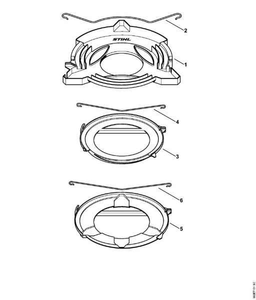 Motorne kose (FS) FS 25-4 Transportna zašcita della Marca Stihl