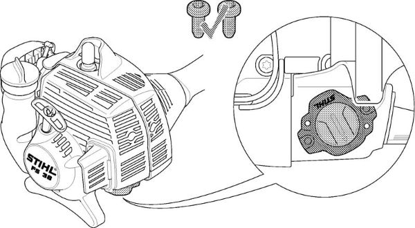 Motorne kose (FS) FS 38 2-MIX Smart Connector della Marca Stihl