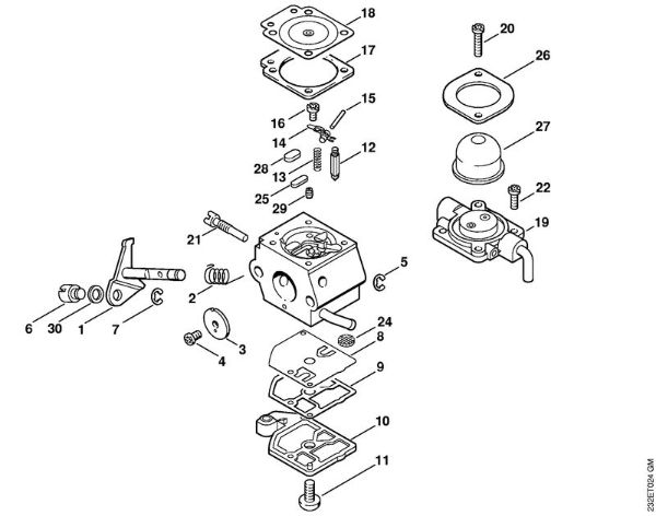 Motorne kose (FS) FS 45 Uplinjac C1Q-S44 della Marca Stihl