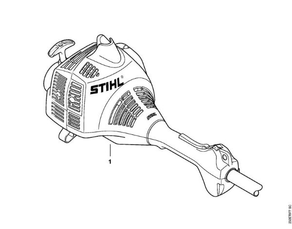 Motorne kose (FS) FS 55 C-E Serijska številka della Marca Stihl