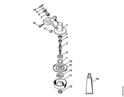 Motorne kose (FS) FS 55 R Gonilo (16.2014) della Marca Stihl