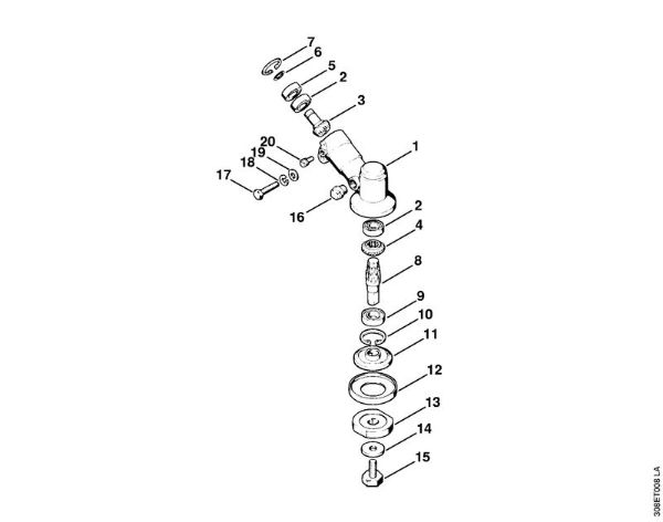 Motorne kose (FS) FS 65 Gonilo della Marca Stihl
