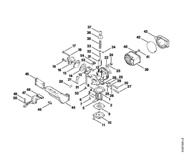 Motorne kose (FS) FS 80 AVRE Uplinjac, zracni filter della Marca Stihl