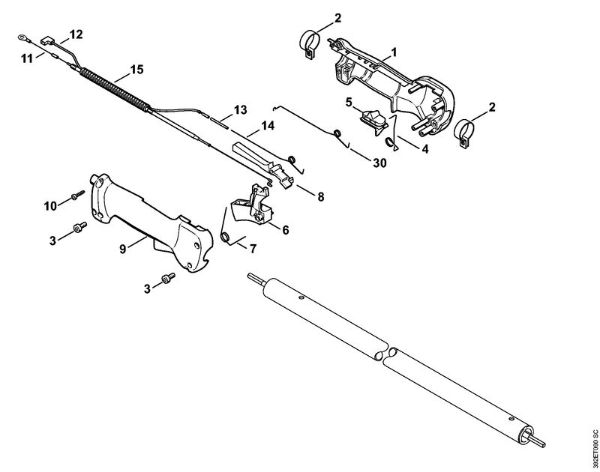 Motorne kose (FS) FS 85 T Rocaj (24.2002) della Marca Stihl
