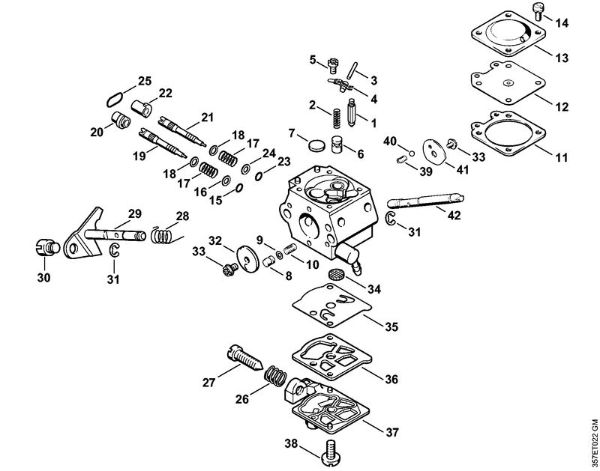 Motorne kose (FS) FS 88 Uplinjac WT-367 della Marca Stihl