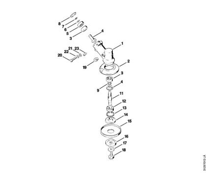 Motorne kose (FS) FS 90 - 4117 Gonilo della Marca Stihl
