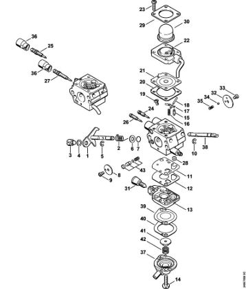 Motorne kose (FS) FS 90 R - 4180 Uplinjac C1Q-S174, C1Q-S131 della Marca Stihl