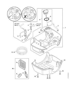 Slika Rezervoar za gorivo FS 460-K