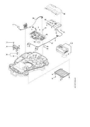 Slika E - Elektricni deli iMOW 6.0