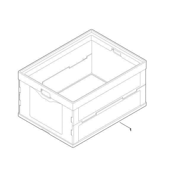 Slika A - Zložljiva košara ABO 600.0
