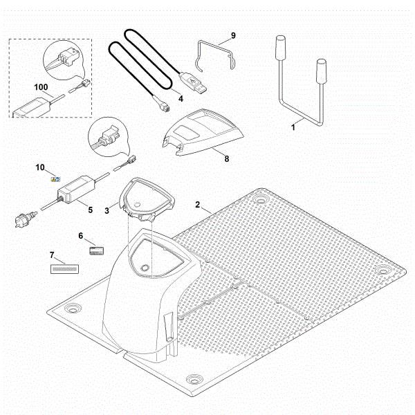 Slika H - Specialno orodje RMI 422.0