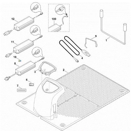 Slika H - Specialno orodje RMI 632.0 P