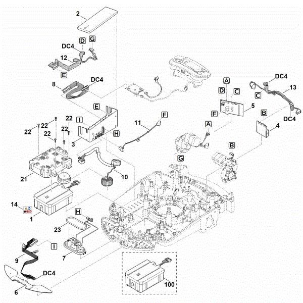 Slika E - Elektricni deli RMI 632.1