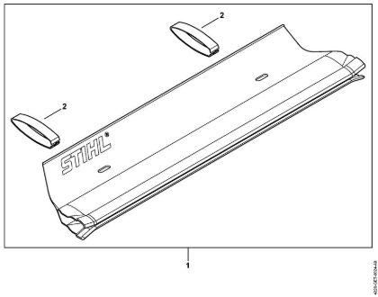 Å karje za živo mejo (HS) HS 45 Lovilna plocevina della Marca Stihl
