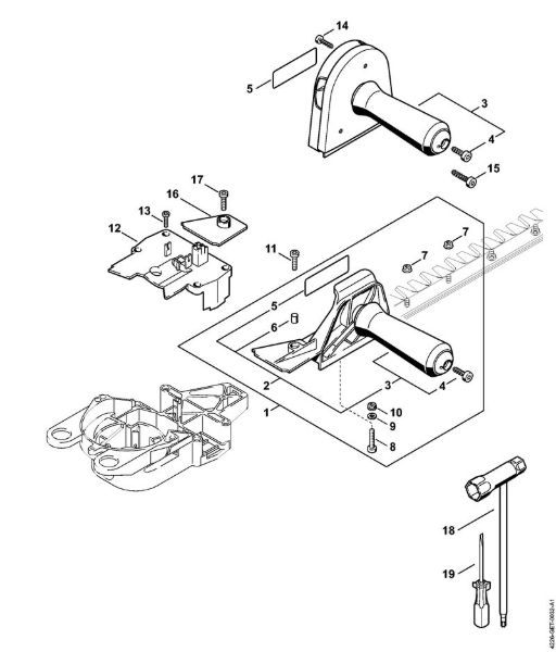 Å karje za živo mejo (HS) HS 85 Rocaj HS 85, orodja della Marca Stihl