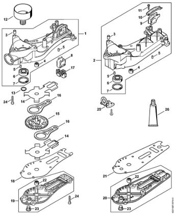 Å karje za živo mejo (HS) HS 87 R Gonilo HS 82 R, 87 R della Marca Stihl