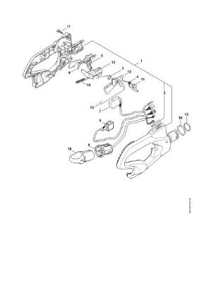 Slika Upravljalni rocaj HSA 130.0 T