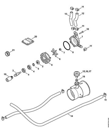 Å kropilne naprave (SR) SR 200-D Tlacna crpalka della Marca Stihl