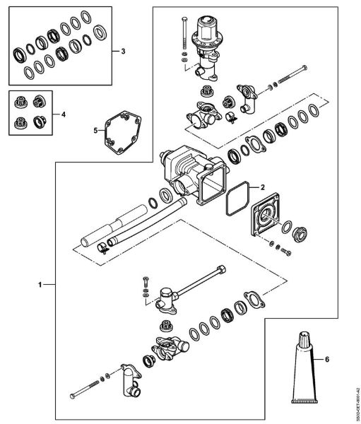 Å kropilnice (SG) SG 230 crpalka della Marca Stihl
