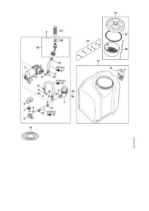 Slika Elektromotor, crpalka, Posoda SGA 85