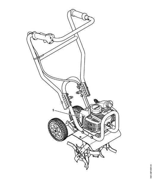 BC 230 BC 230 Serijska številka della Marca Stihl
