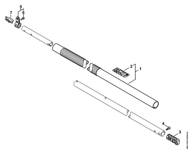Akumulatorski višinski obvejevalnik (HTA) HTA 65 Rocaj della Marca Stihl