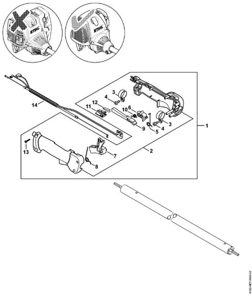 Višinski obvejevalnik (HT) HT 131 Rocaj   5 08 571 577 della Marca Stihl