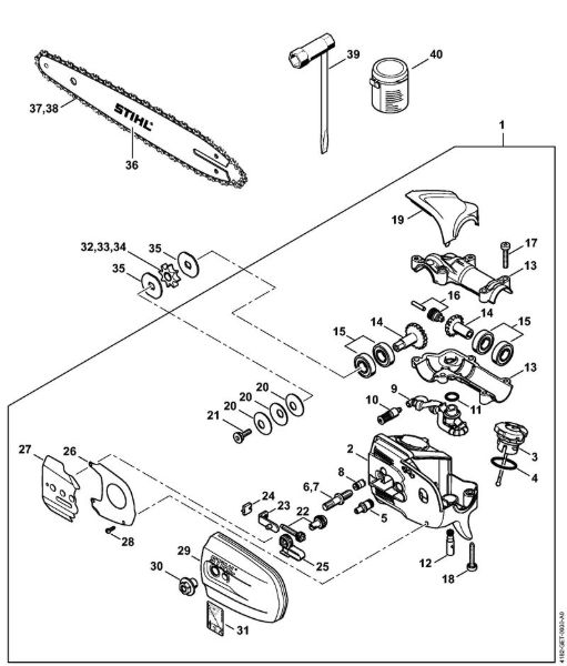 Višinski obvejevalnik (HT) HT 56 C-E Gonilo della Marca Stihl