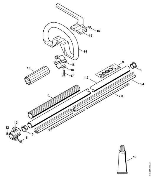 Višinski obvejevalnik (HT) HT 70 Rocaj HT 70, 70 K della Marca Stihl