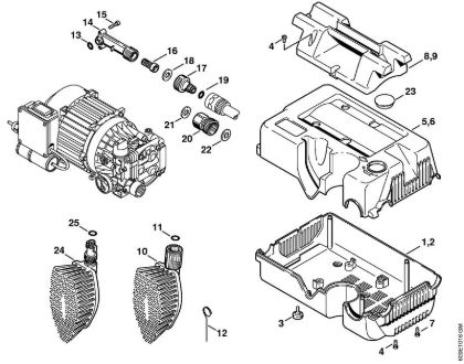Elektricni visokotlacni cistilnik (RE) RE 102 K Pokrov della Marca Stihl