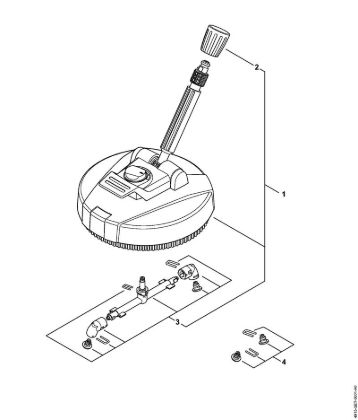 Elektricni visokotlacni cistilnik (RE) RE 109 cistilec površin RA 82   06/2019 della Marca Stihl