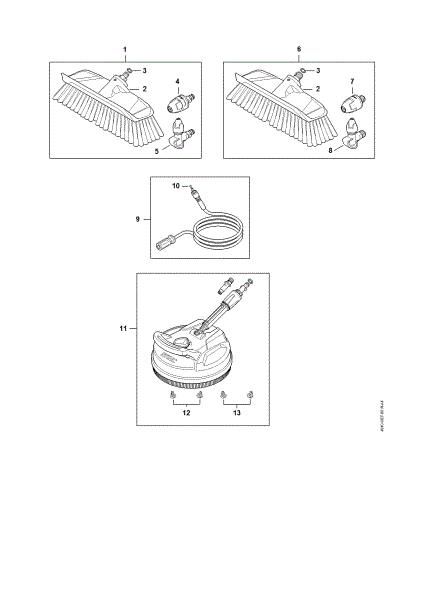 Slika Dodatni pribor RE 80 - 170 PLUS RE 130 PLUS
