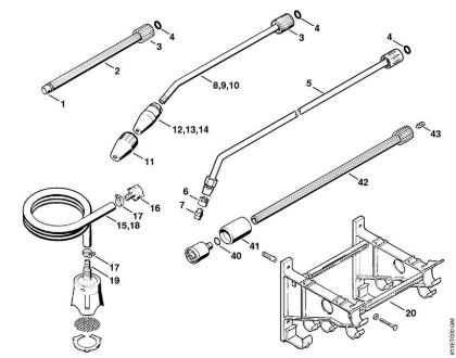 Elektricni visokotlacni cistilnik (RE) RE 240 K Orodja, pribor della Marca Stihl