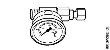 Elektricni visokotlacni cistilnik (RE) RE 281 PLUS Manometer della Marca Stihl