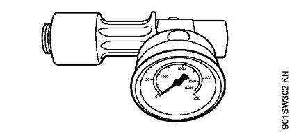 Elektricni visokotlacni cistilnik (RE) RE 281 PLUS Preizkusni manometer M24x1,5 della Marca Stihl